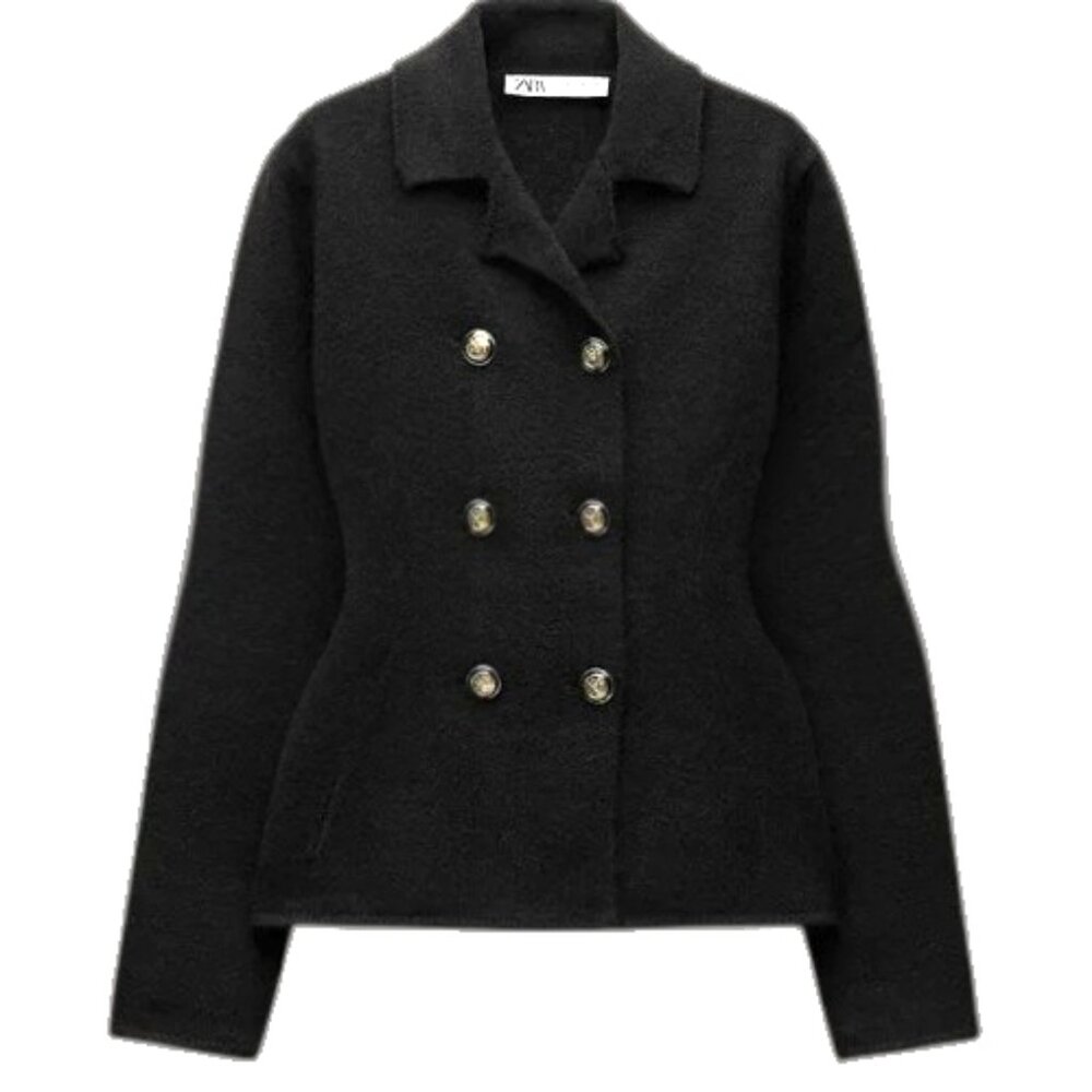 NWT Zara 100% Wool Blazer